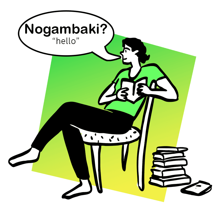 girl writing in book